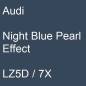 Preview: Audi, Night Blue Pearl Effect, LZ5D / 7X.